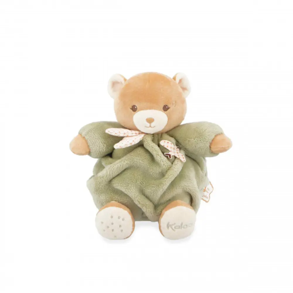 Chubby Bear Green 17cm fra Kaloo