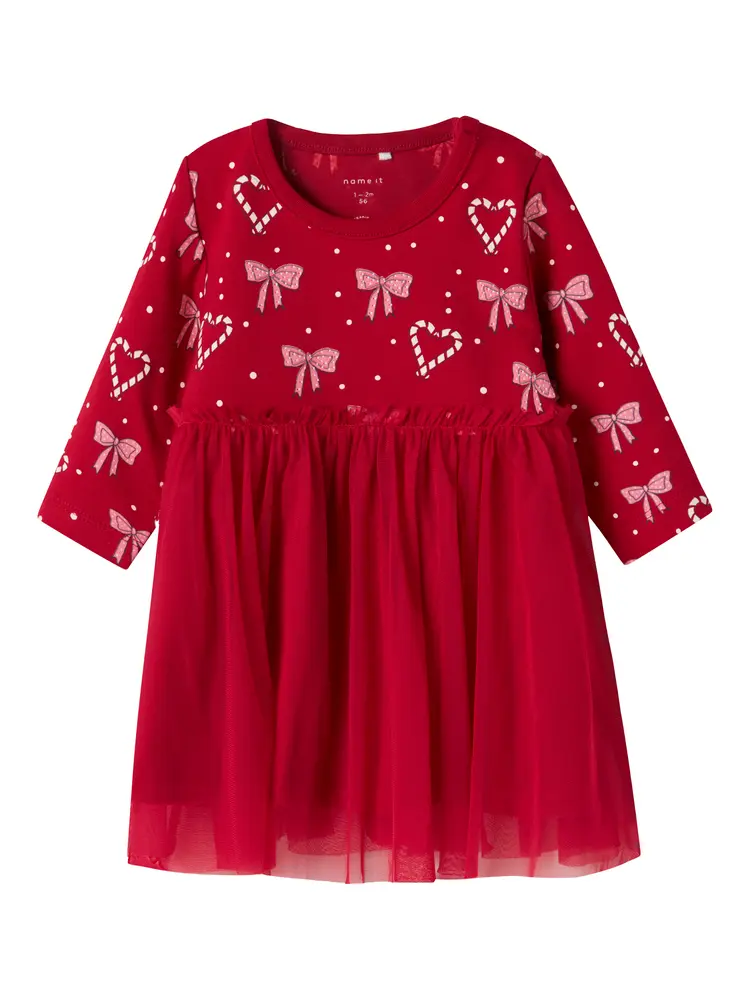 Ri Kjole   Jester Red   56 fra Name It