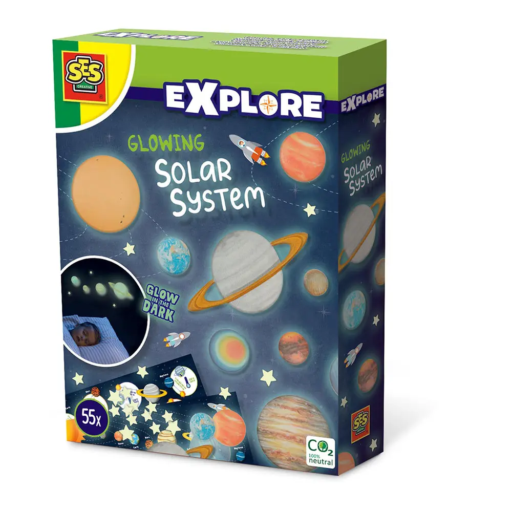 Solsystem   Selvlysende fra Ses Creative