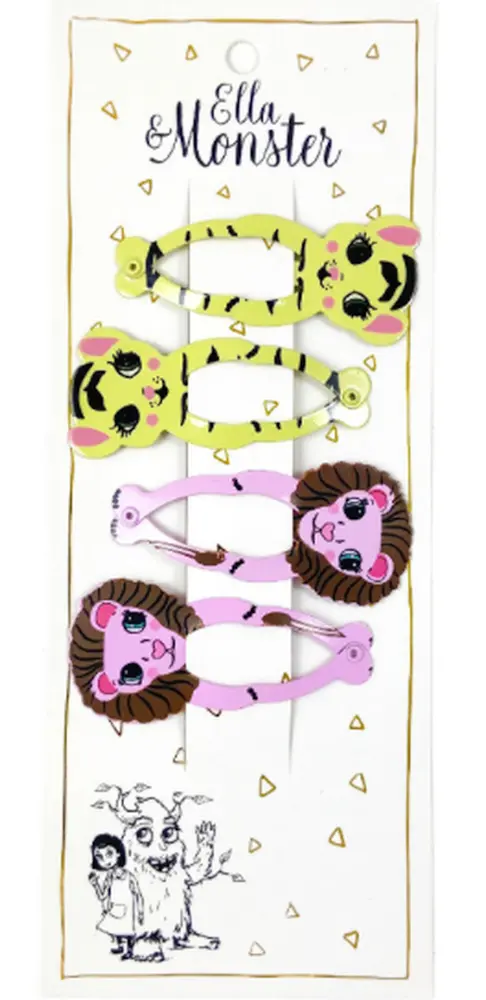 Hårclips Lion Set fra Ella & Monster