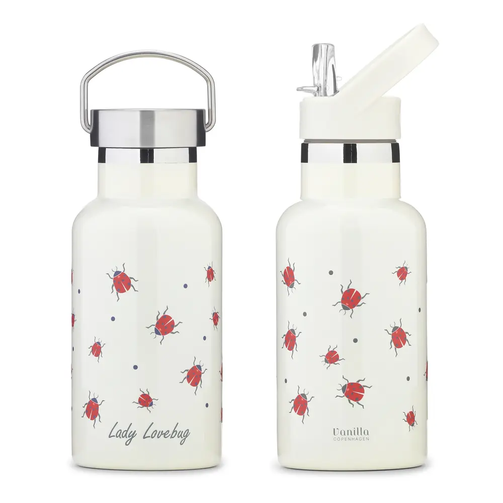 Termoflaske Rustfrit Stål   350ml   Ladybug fra Vanilla Copenhagen