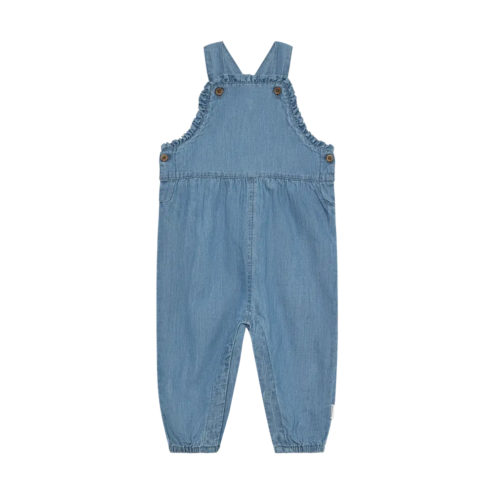 Chambray Smækbukser   Faded Denim   80 fra Minymo