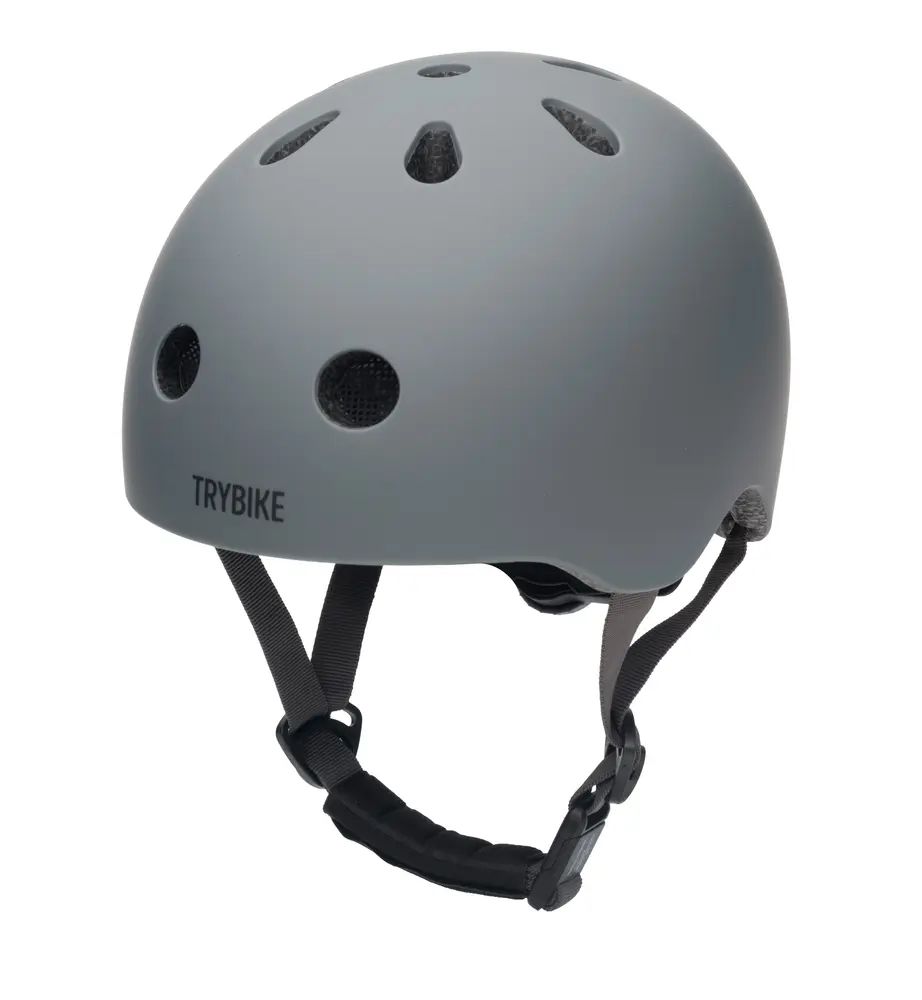 Cykelhjelm Med Retrolook     Antracitgrå Xs fra Trybike