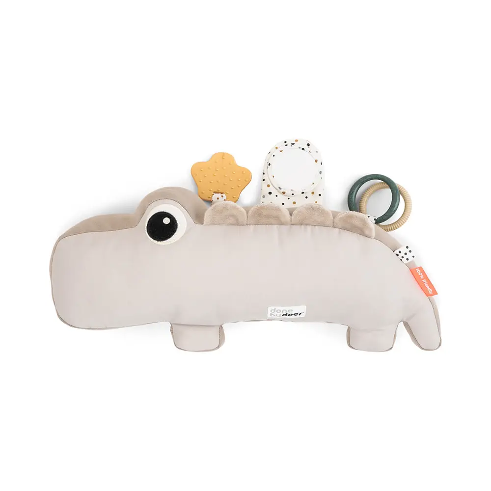 Tummy Time Aktivitetslegetøj   Croco Sand fra Done By Deer