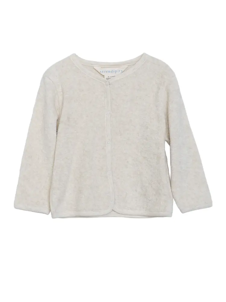 Baby Frotté Jakke   Shell   62 fra Serendipity Organics