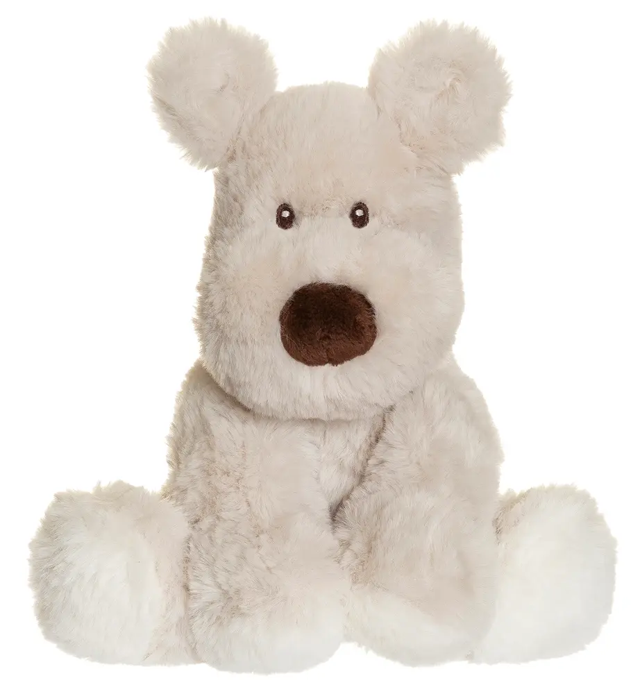 Teddy Mocca Lille, Hund Grå, 18 Cm fra Teddykompaniet