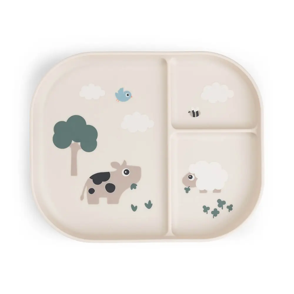 Foodie Inddelt Tallerken Tiny Farm Sand fra Done By Deer
