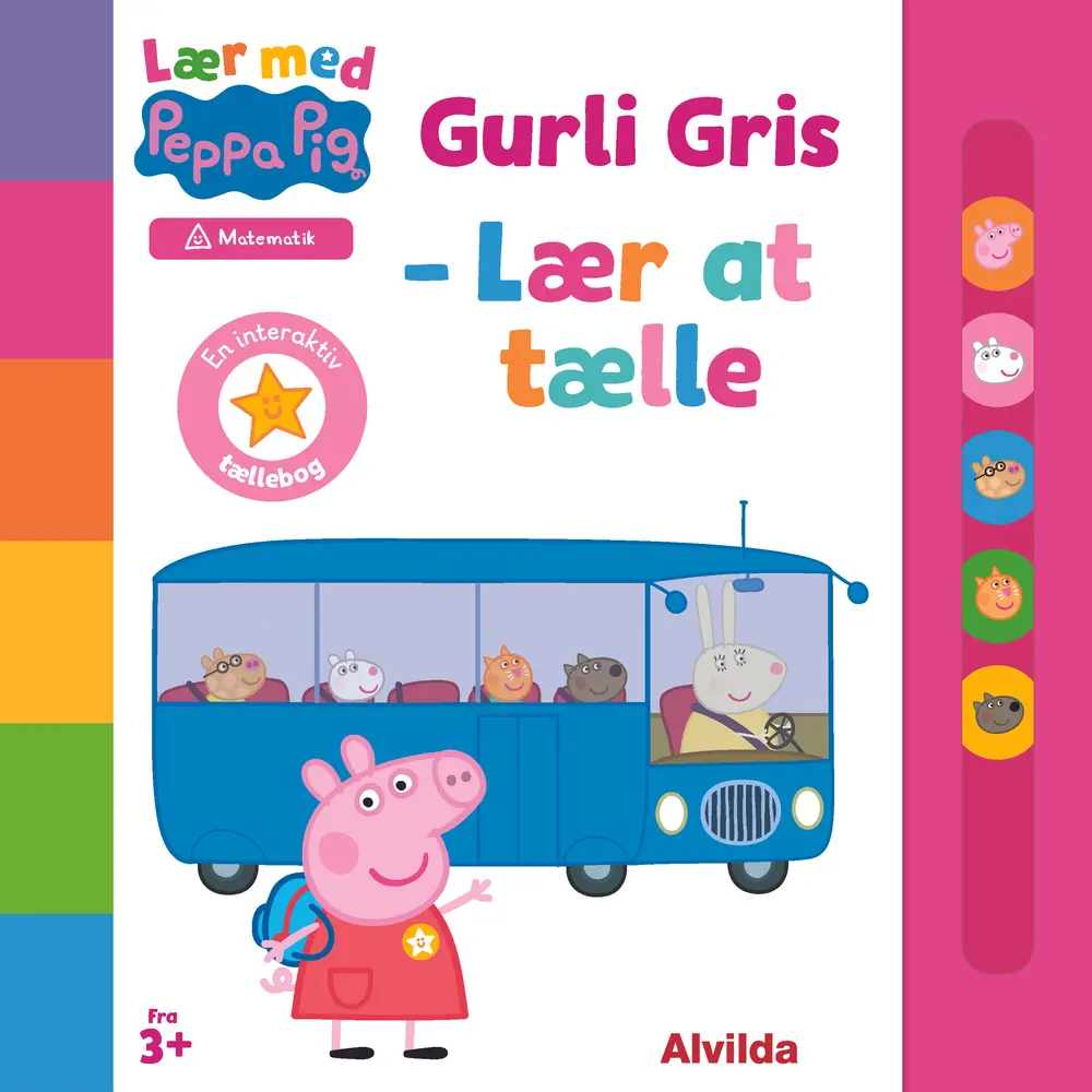 Lær Med Gurli Gris   Gurli Gris   Lær At Tælle fra Alvilda