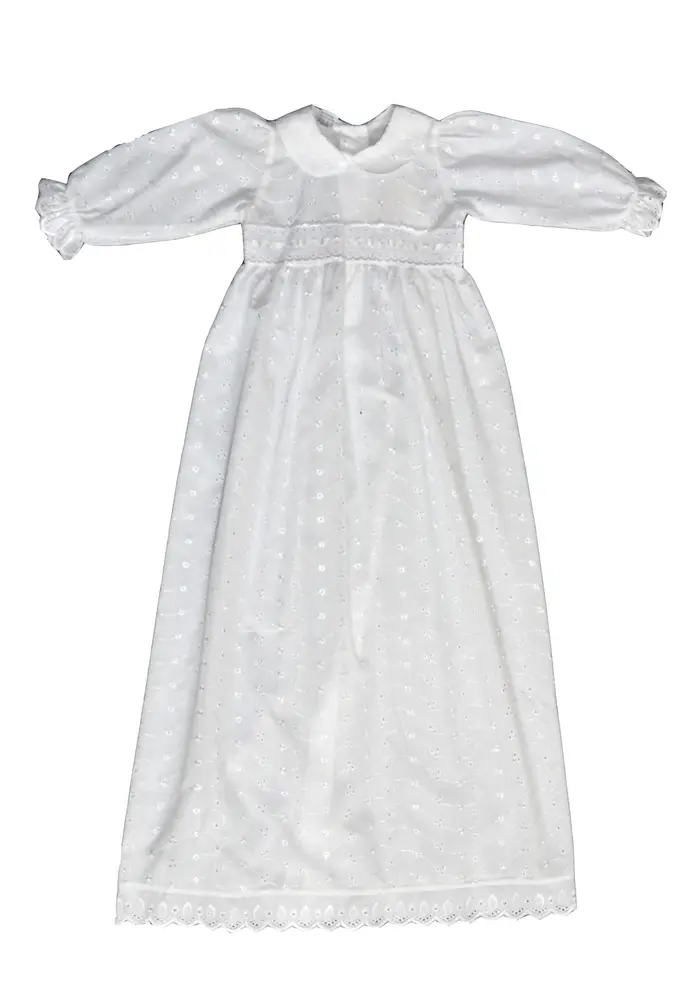 Dåbskjole Broderi Angelise Hvid fra Jocko