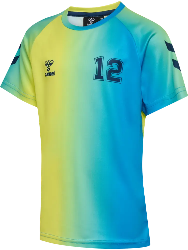 Shimmer T Shirt   Limeade   134 fra Hummel