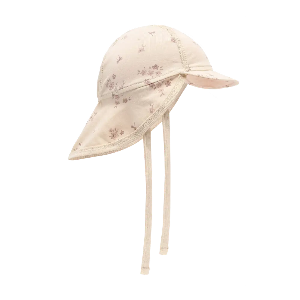 Sommerhat M. Print   Shadow Gray   80 fra Bekids