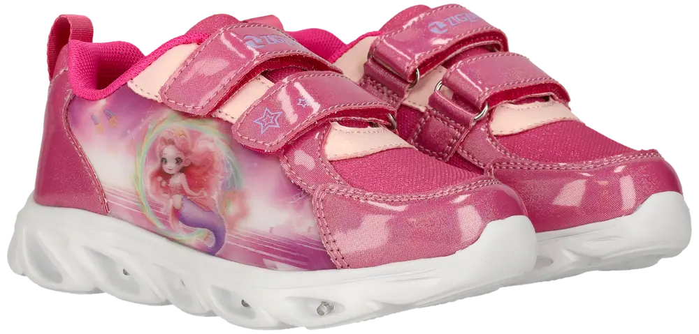 Ronda Sneakers 5d M. Lys   Pink Peacock   32 fra Zig Zag