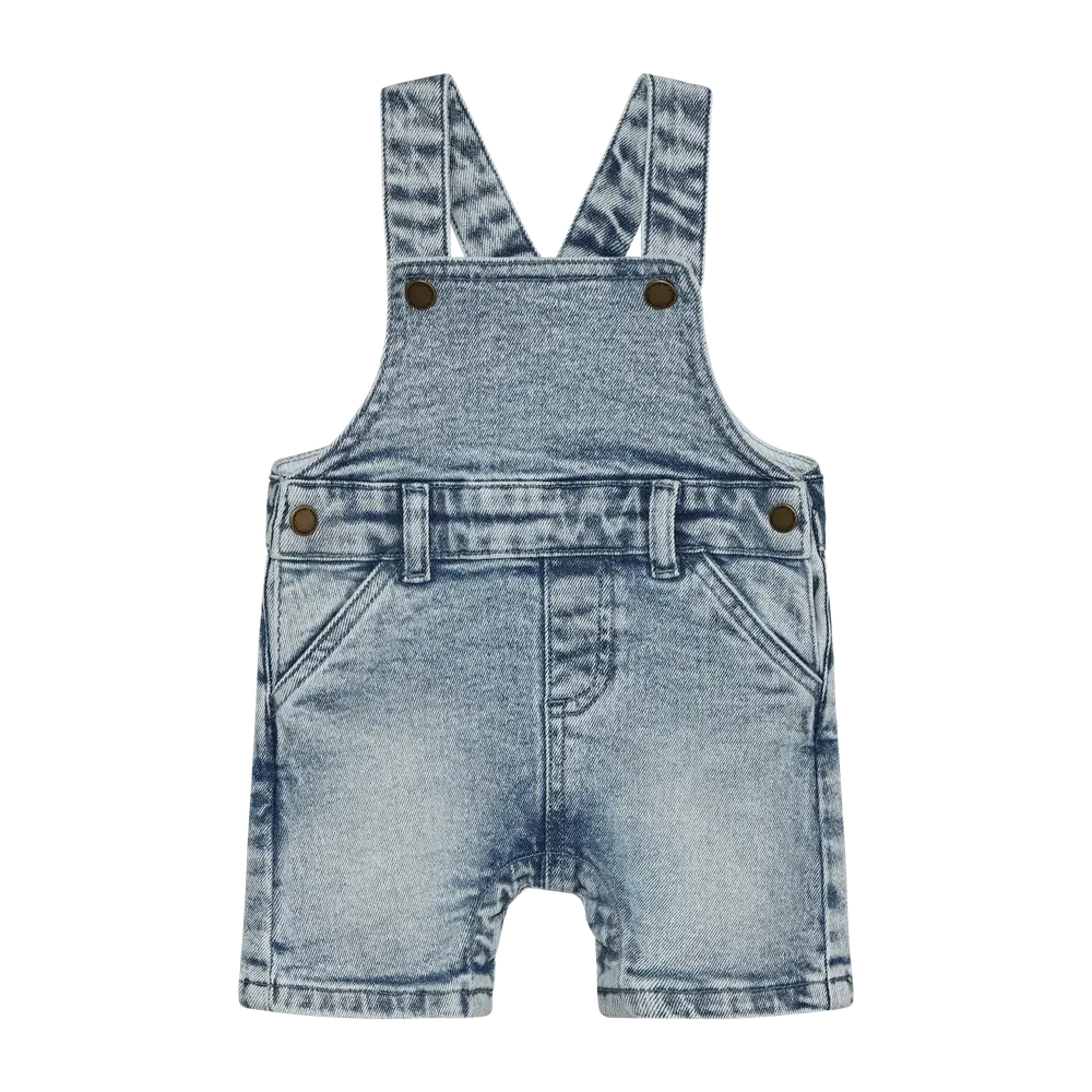Denim Smækbukser   Light Blue Denim   68 fra En Fant