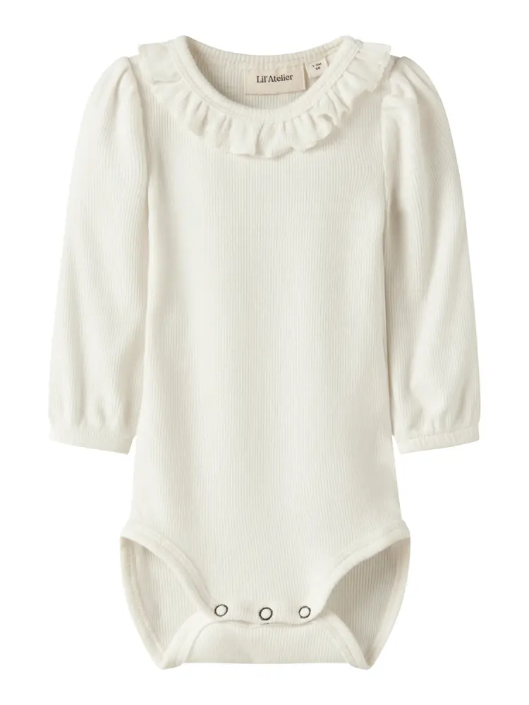 Frijo Langærmet Slim Body Coconut Milk 74 fra Lil' Atelier