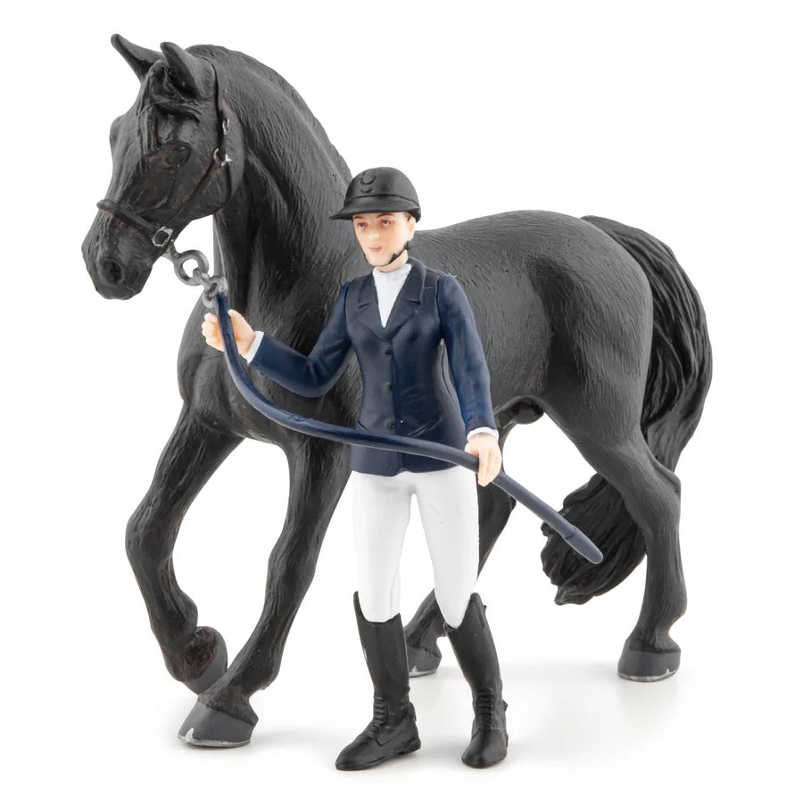 Hest Blacky Og Penelope fra Papo