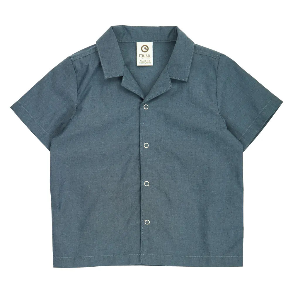 Chambray Skjorte   Chambray   68 fra Müsli