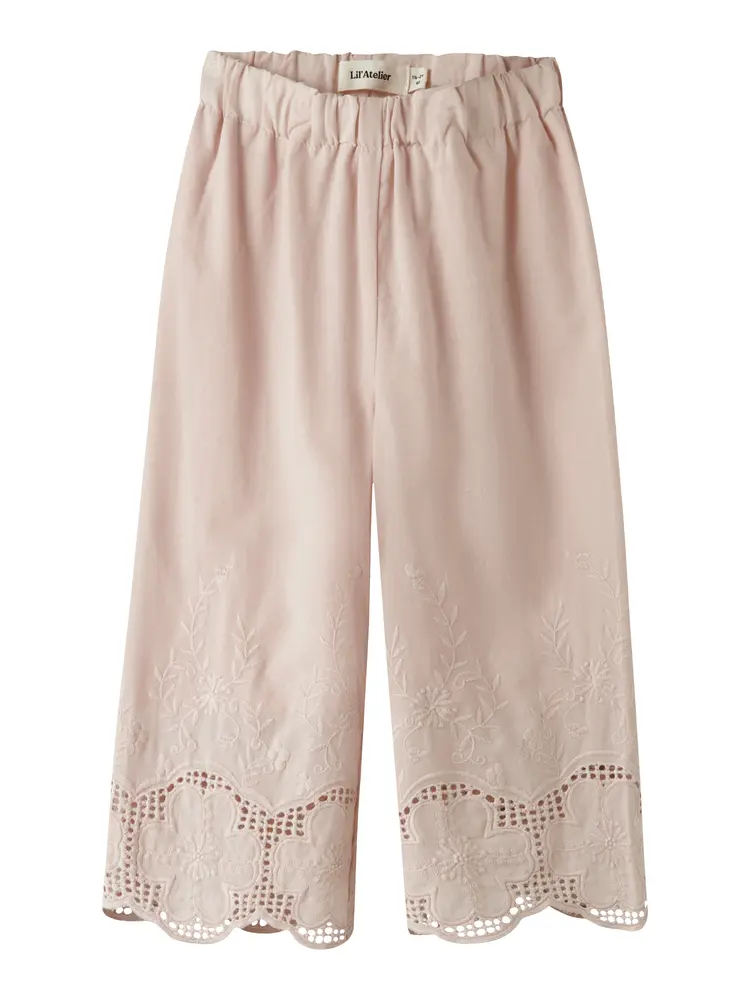 Dayna Wide Ancle Bukser Peach Whip 98 fra Lil' Atelier