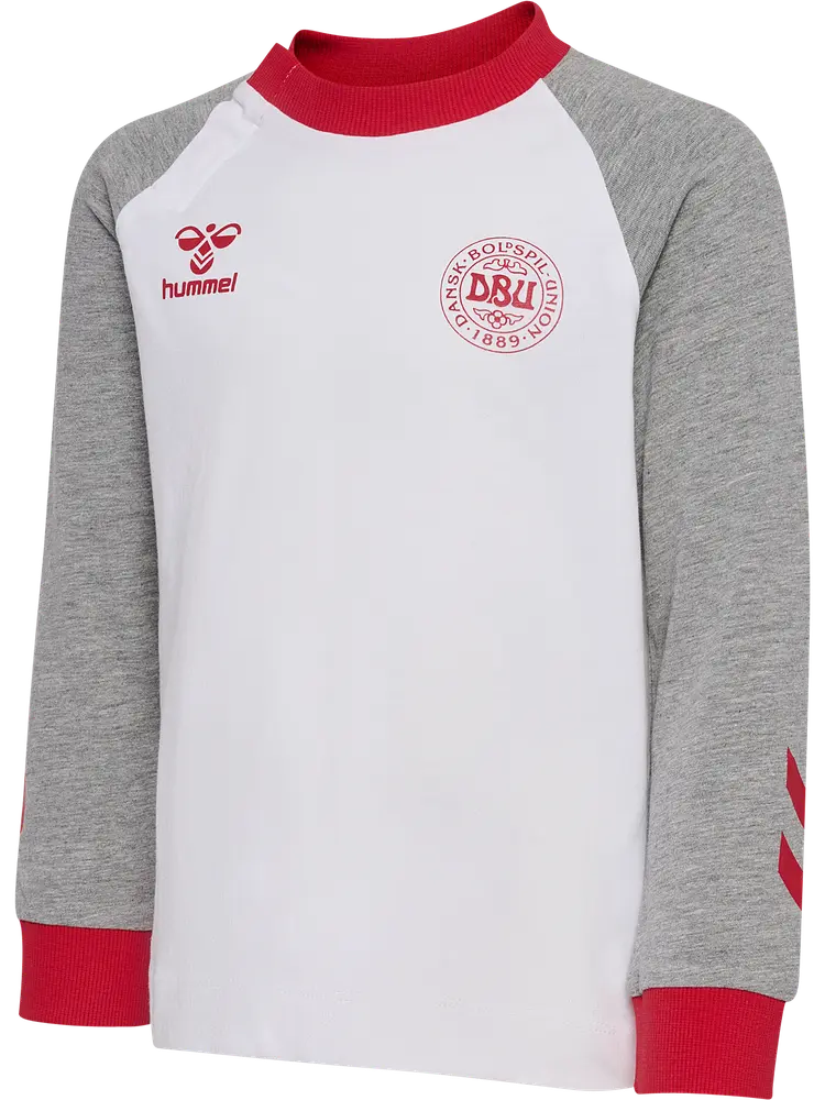 Mini Dbu Langærmet T Shirt   White   110 fra Hummel