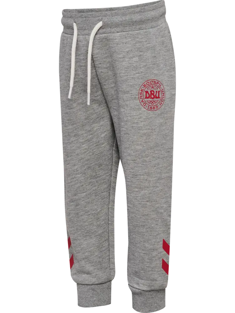 Mini Reg Dbu Bukser   Grey Melange   62 fra Hummel